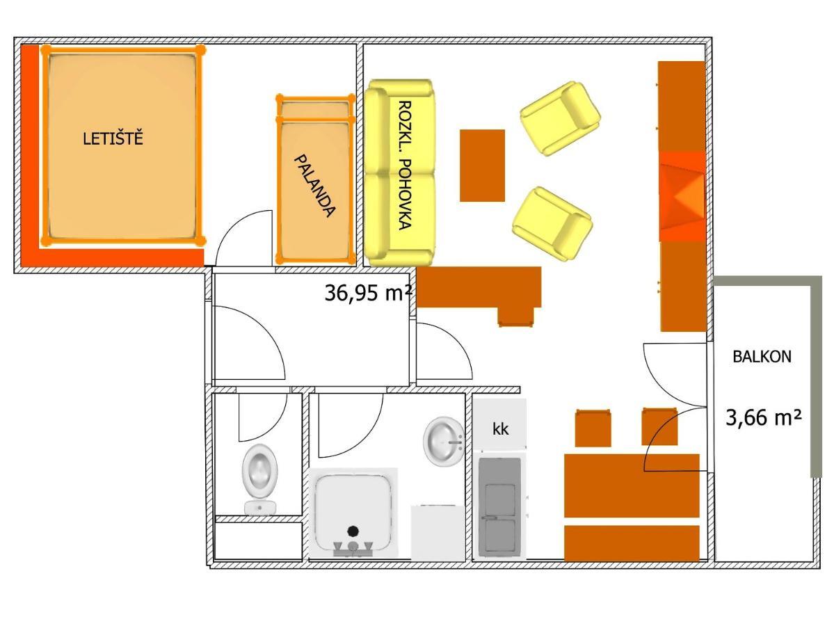 Apartmán 6 u sjezdovek Rokytnice nad Jizerou Esterno foto